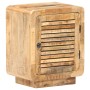 Mesita de noche de madera de mango rugosa 40x30x50 cm de , Mesitas de noche - Ref: Foro24-320462, Precio: 114,56 €, Descuento: %