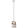 Lámpara colgante industrial 25 W plateada redonda 19 cm E27 de , Lámparas - Ref: Foro24-320531, Precio: 40,22 €, Descuento: %