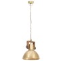 Lámpara colgante industrial redonda 25 W latón 30 cm E27 de , Lámparas - Ref: Foro24-320533, Precio: 58,58 €, Descuento: %
