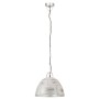 Lámpara colgante vintage 25 W plateada redonda 31 cm E27 de , Lámparas - Ref: Foro24-320546, Precio: 57,28 €, Descuento: %