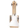 Lámpara de pared redonda estilo industrial blanca E27 de , Lámparas - Ref: Foro24-320578, Precio: 64,57 €, Descuento: %