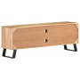 Mueble de TV madera maciza acacia borde natural 120x30x42 cm de , Muebles TV - Ref: Foro24-323518, Precio: 307,75 €, Descuent...
