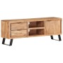Mueble de TV madera maciza acacia borde natural 120x30x42 cm de , Muebles TV - Ref: Foro24-323518, Precio: 307,75 €, Descuent...