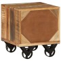 Mesa auxiliar de madera maciza reciclada 40x40x45 cm de , Mesas auxiliares - Ref: Foro24-328410, Precio: 115,51 €, Descuento: %