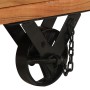 Mesa auxiliar de madera maciza reciclada 40x40x45 cm de , Mesas auxiliares - Ref: Foro24-328410, Precio: 115,51 €, Descuento: %