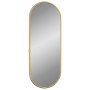 Espejo de pared ovalado dorado 40x15 cm de , Espejos - Ref: Foro24-348195, Precio: 21,55 €, Descuento: %