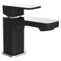 SCHÜTTE Grifo mezclador de lavabo MADASGASKAR cromo y negro mate de , Grifos - Ref: Foro24-434555, Precio: 97,94 €, Descuento: %