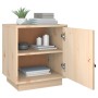 Mesita de noche madera maciza de pino 40x34x45 cm de , Mesitas de noche - Ref: Foro24-818275, Precio: 46,48 €, Descuento: %