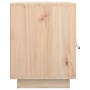 Mesita de noche madera maciza de pino 40x34x45 cm de , Mesitas de noche - Ref: Foro24-818275, Precio: 46,48 €, Descuento: %