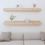 Estantes de pared 2 uds madera maciza de pino 110x12x9 cm de , Estantes y estanterías - Ref: Foro24-823594, Precio: 37,40 €, ...