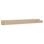 Estantes de pared 2 uds madera maciza de pino 110x12x9 cm de , Estantes y estanterías - Ref: Foro24-823594, Precio: 37,40 €, ...