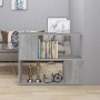 Estantería/divisor de espacios gris Sonoma 80x24x63 cm de , Muebles TV - Ref: Foro24-826645, Precio: 33,65 €, Descuento: %