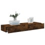 Muebles de TV con luces LED 2 uds roble ahumado 60x35x15,5 cm de , Muebles TV - Ref: Foro24-842897, Precio: 88,60 €, Descuent...