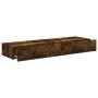 Muebles de TV con luces LED 2 uds roble ahumado 60x35x15,5 cm de , Muebles TV - Ref: Foro24-842897, Precio: 88,60 €, Descuent...