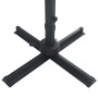 Sombrilla voladiza luces LED y poste aluminio negra 400x300 cm de , Sombrillas - Ref: Foro24-47008, Precio: 341,60 €, Descuen...
