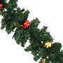 Guirnaldas de Navidad con bolas 4 unidades PVC verde 270 cm de , Adornos festivos - Ref: Foro24-284309, Precio: 75,90 €, Desc...