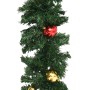 Guirnaldas de Navidad con bolas 4 unidades PVC verde 270 cm de , Adornos festivos - Ref: Foro24-284309, Precio: 75,90 €, Desc...
