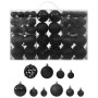 Juego de bolas de Navidad 100 piezas negro de , Adornos festivos - Ref: Foro24-330083, Precio: 30,07 €, Descuento: %
