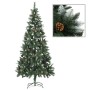 Árbol de Navidad artificial iluminado con luces y piñas 210 cm de , Arboles de navidad - Ref: Foro24-3077748, Precio: 144,56 ...
