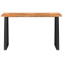 Mesa consola con borde vivo madera maciza acacia 140x40x80 cm de , Mesas auxiliares - Ref: Foro24-353297, Precio: 171,14 €, D...