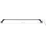 Luz LED para acuario con abrazaderas azul y blanco 115-130 cm de , Iluminación para acuarios - Ref: Foro24-50956, Precio: 54,...