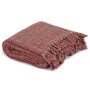 Manta de algodón burdeos 220x250 cm de , Mantas - Ref: Foro24-133757, Precio: 49,61 €, Descuento: %
