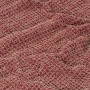 Manta de algodón burdeos 220x250 cm de , Mantas - Ref: Foro24-133757, Precio: 49,61 €, Descuento: %