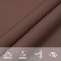 Toldo de vela triangular tela Oxford marrón 3x3x4,24 m de , Sombrillas - Ref: Foro24-135832, Precio: 21,27 €, Descuento: %