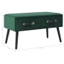 Mesa de centro de terciopelo verde 80x40x46 cm en Mesas de centro | Comprar online en Foru.es