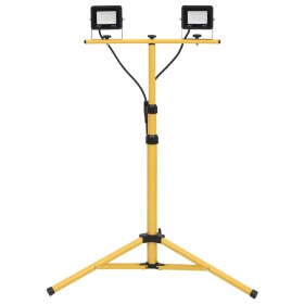 Foco LED con trípode 2x20 W blanco frío de , Focos y reflectores - Ref: Foro24-149659, Precio: 60,68 €, Descuento: %