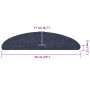 Alfombrillas de escaleras autoadhesivas 5 uds azul 56x17x3 cm de , Alfombrillas para escalones - Ref: Foro24-149684, Precio: ...