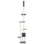 Árbol rascador gatos suelo a techo gris oscuro 258,5-284,5 cm de , Mobiliario para gatos - Ref: Foro24-171719, Precio: 59,83 ...