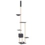 Árbol rascador gatos suelo a techo gris oscuro 258,5-284,5 cm de , Mobiliario para gatos - Ref: Foro24-171719, Precio: 59,83 ...