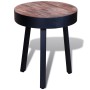 Mesita redonda de madera de teca reciclada de , Mesas auxiliares - Ref: Foro24-241713, Precio: 89,59 €, Descuento: %