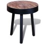 Mesita redonda de madera de teca reciclada de , Mesas auxiliares - Ref: Foro24-241713, Precio: 89,59 €, Descuento: %