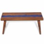 Mesa de centro de resina de teca 100x50x40 cm de , Mesas de centro - Ref: Foro24-245067, Precio: 285,12 €, Descuento: %
