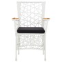 Juego de comedor de jardín 7 piezas ratán sintético blanco de , Conjuntos de jardín - Ref: Foro24-45997, Precio: 824,86 €, De...