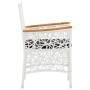 Juego de comedor de jardín 7 piezas ratán sintético blanco de , Conjuntos de jardín - Ref: Foro24-45997, Precio: 824,86 €, De...