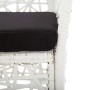 Juego de comedor de jardín 7 piezas ratán sintético blanco de , Conjuntos de jardín - Ref: Foro24-45997, Precio: 824,86 €, De...