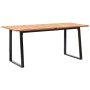 Set comedor jardín 7 pzas ratán sintético y madera acacia gris de , Conjuntos de jardín - Ref: Foro24-46007, Precio: 533,62 €...