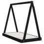 Estructura de cama para niños madera de pino negro 70x140 cm de , Cunas y camas para niños - Ref: Foro24-834527, Precio: 101,...