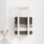 Toallero de madera maciza de pino blanco 23x18x60 cm de , Toalleros - Ref: Foro24-822393, Precio: 21,05 €, Descuento: %