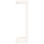 Toallero de madera maciza de pino blanco 23x18x60 cm de , Toalleros - Ref: Foro24-822393, Precio: 21,05 €, Descuento: %
