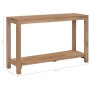 Mesa consola de madera maciza de teca 120x35x75 cm de , Mesas auxiliares - Ref: Foro24-282850, Precio: 277,02 €, Descuento: %