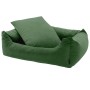 Madison Cama para perros Velvet verde 120x95x28 cm de , Camas para perros - Ref: Foro24-444486, Precio: 122,08 €, Descuento: %