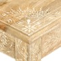 Mesa de centro pintada a mano madera maciza mango 110x50x45 cm de , Mesas de centro - Ref: Foro24-286146, Precio: 207,32 €, D...