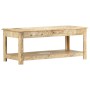 Mesa de centro pintada a mano madera maciza mango 110x50x45 cm de , Mesas de centro - Ref: Foro24-286146, Precio: 207,32 €, D...