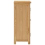 Aparador de madera de roble maciza 45x32x85 cm de , Aparadores - Ref: Foro24-289198, Precio: 165,10 €, Descuento: %