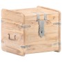 Baúl de madera maciza de acacia 40x40x40 cm de , Baúles de almacenamiento - Ref: Foro24-289648, Precio: 128,42 €, Descuento: %