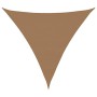 Toldo de vela HDPE gris taupe 160 g/m² 6x6x6 m de , Sombrillas - Ref: Foro24-311432, Precio: 43,44 €, Descuento: %